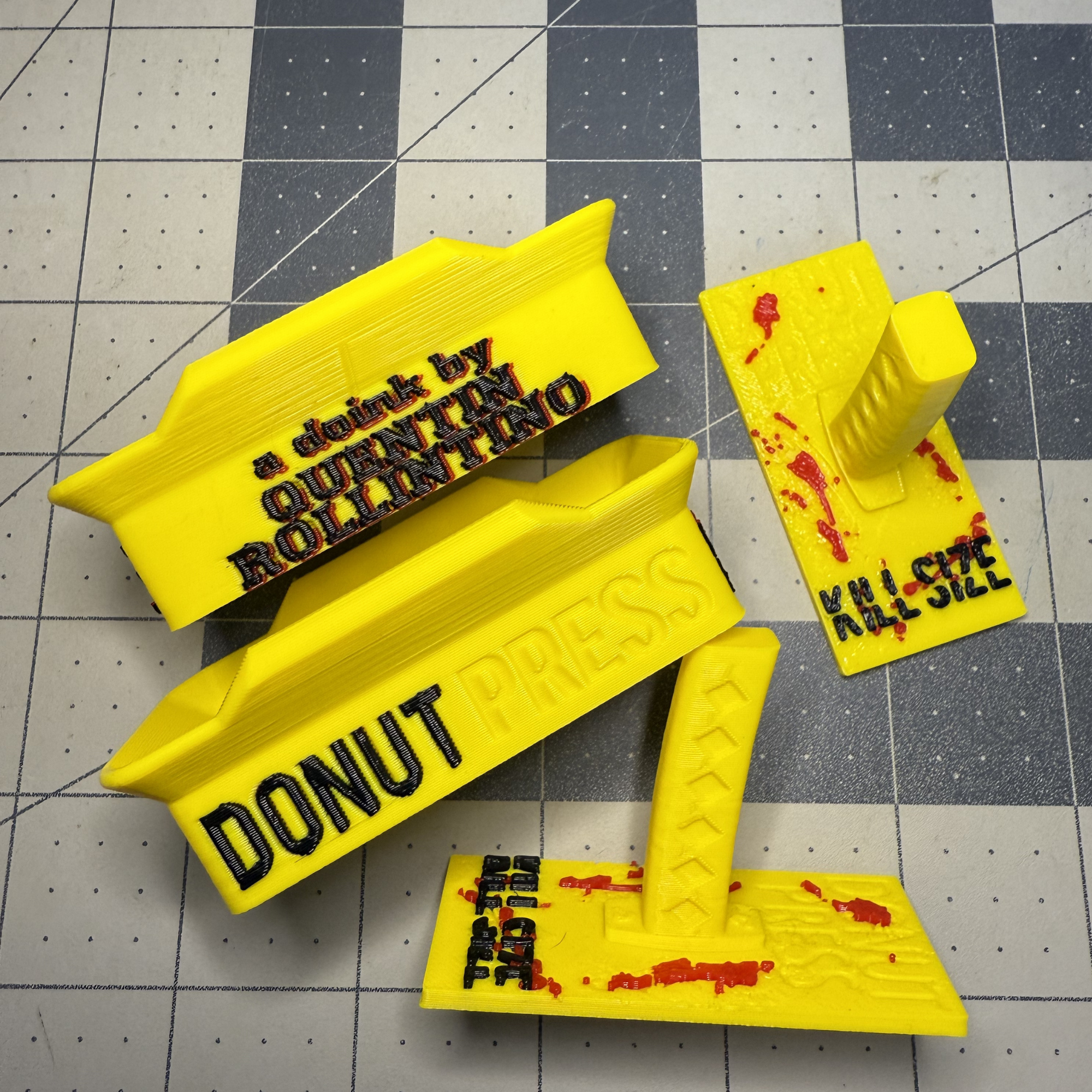 Kill Bill Samurai Donut Press