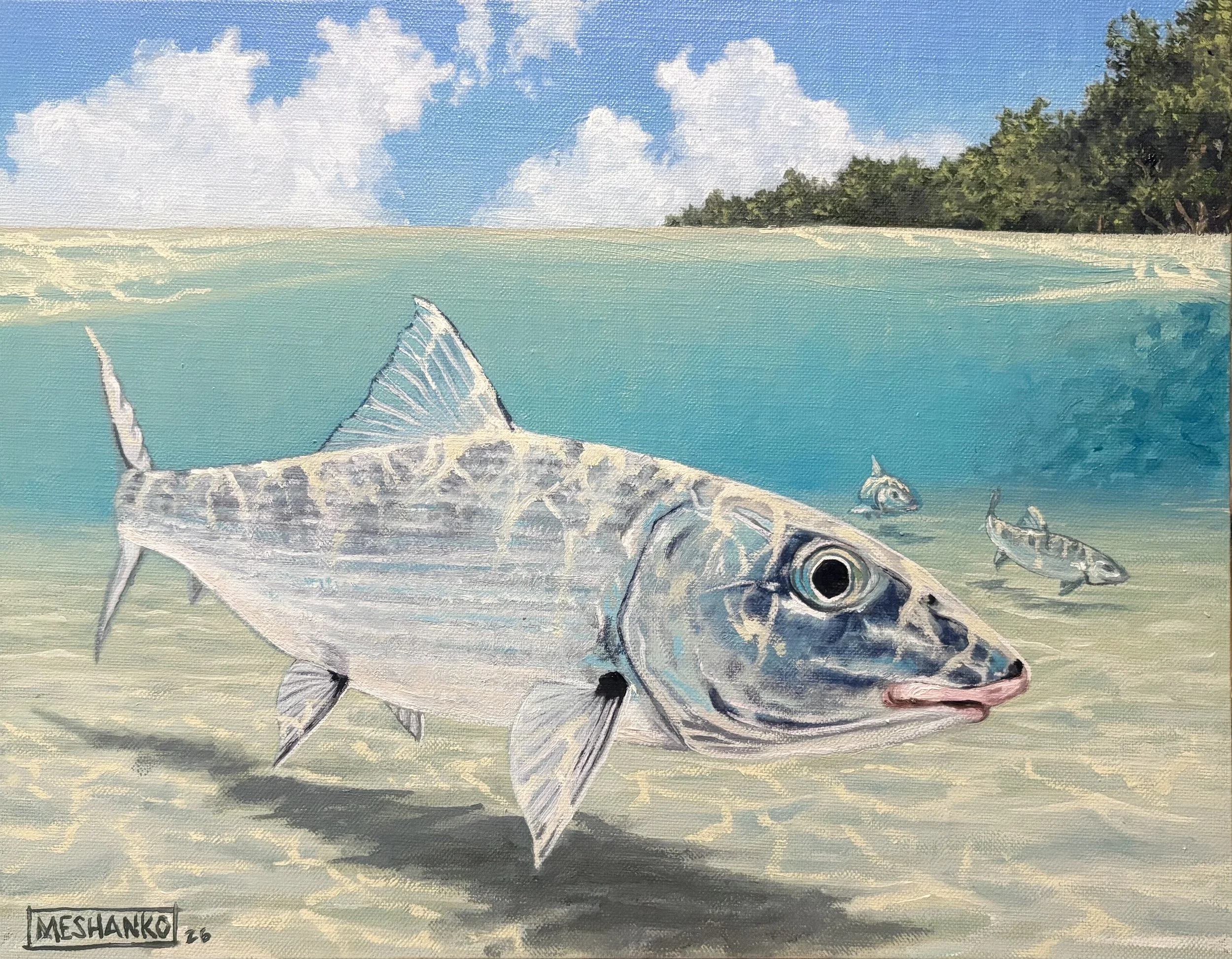 Ghost II
-11x14 oil on canvas