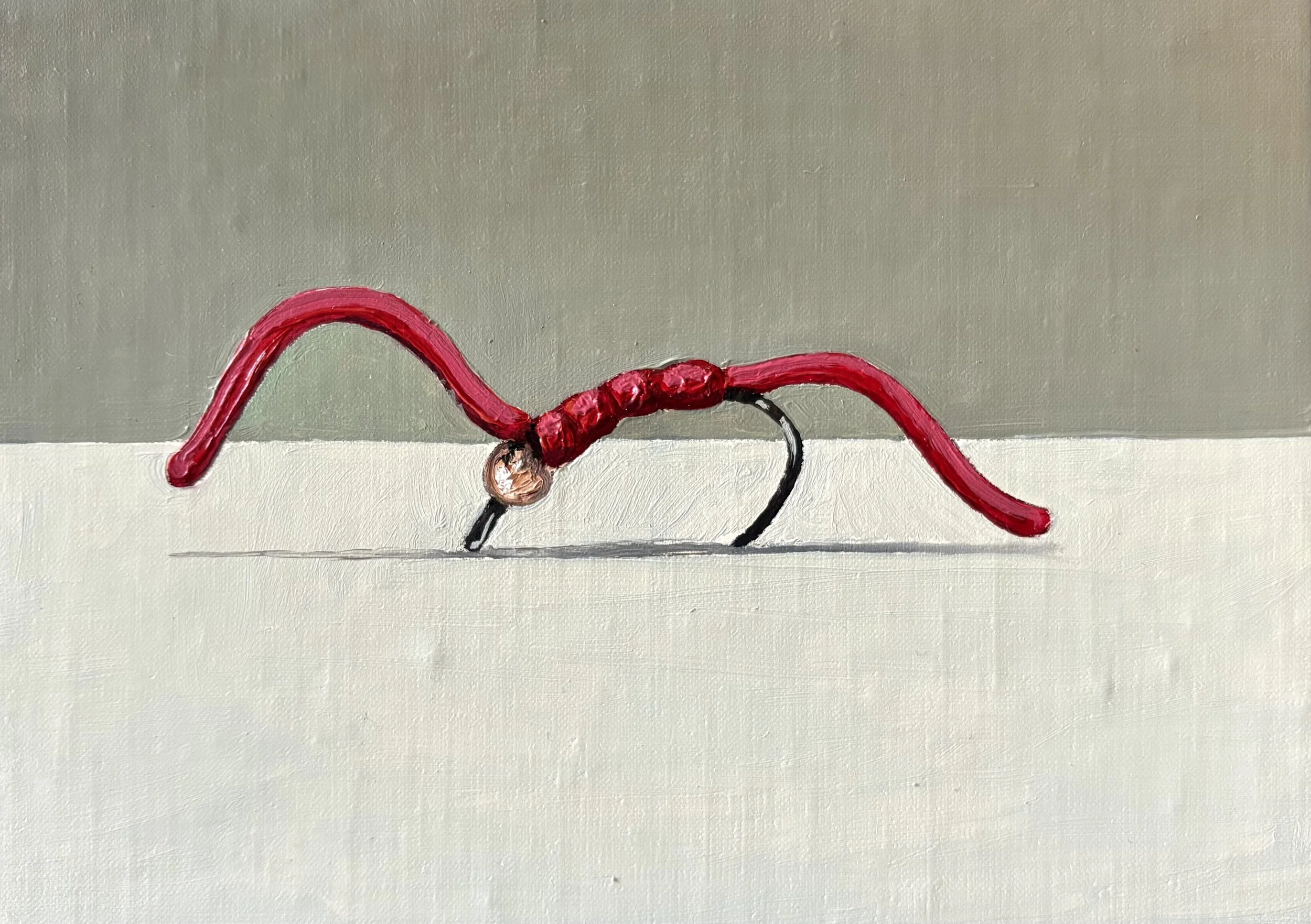 Tools of the Trade
-5x7 oil on panel; triptych