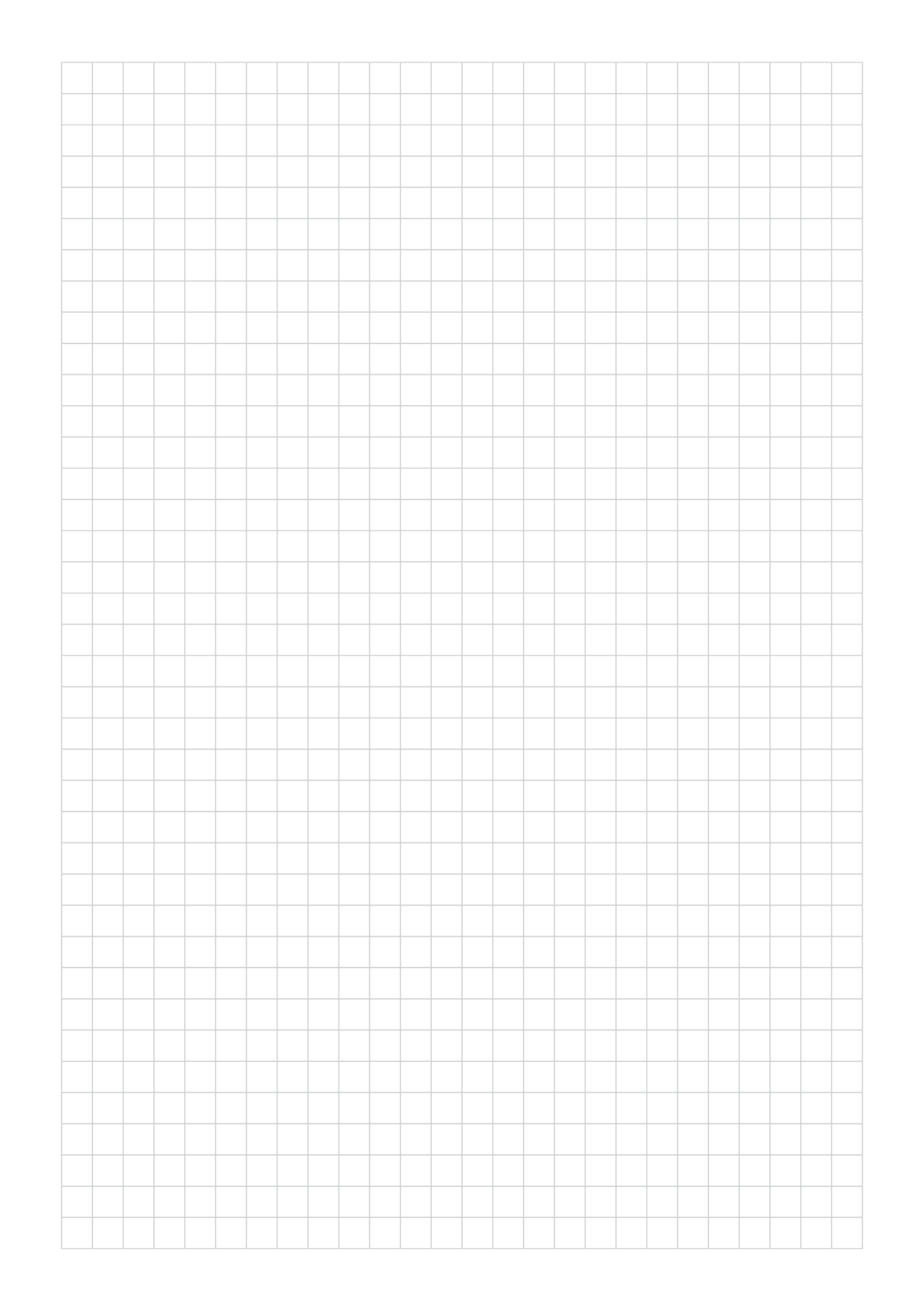 Blank Sudoku puzzle grid with numbered clues along the top and left sides.
