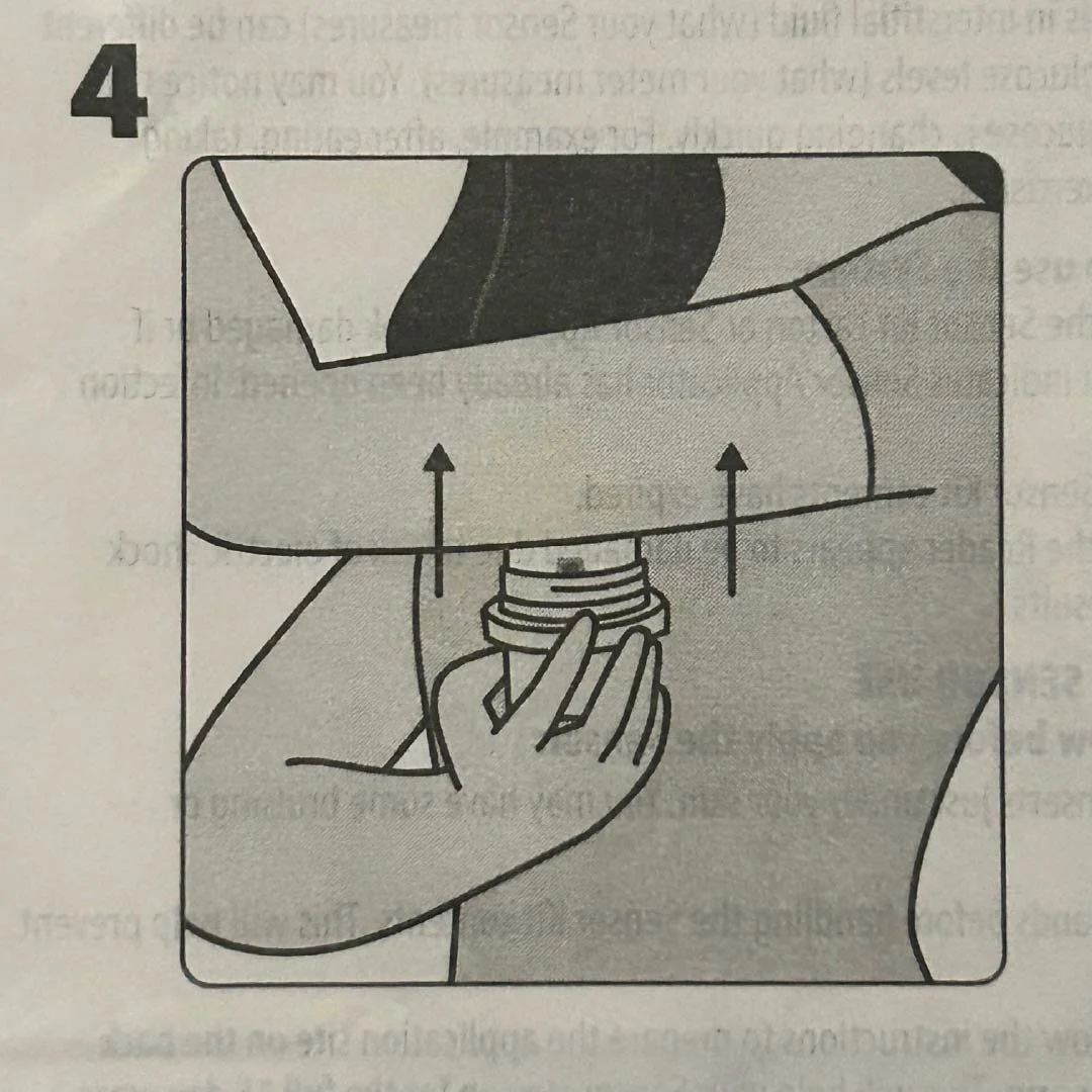 Photo of original illustration 4 in product insert.