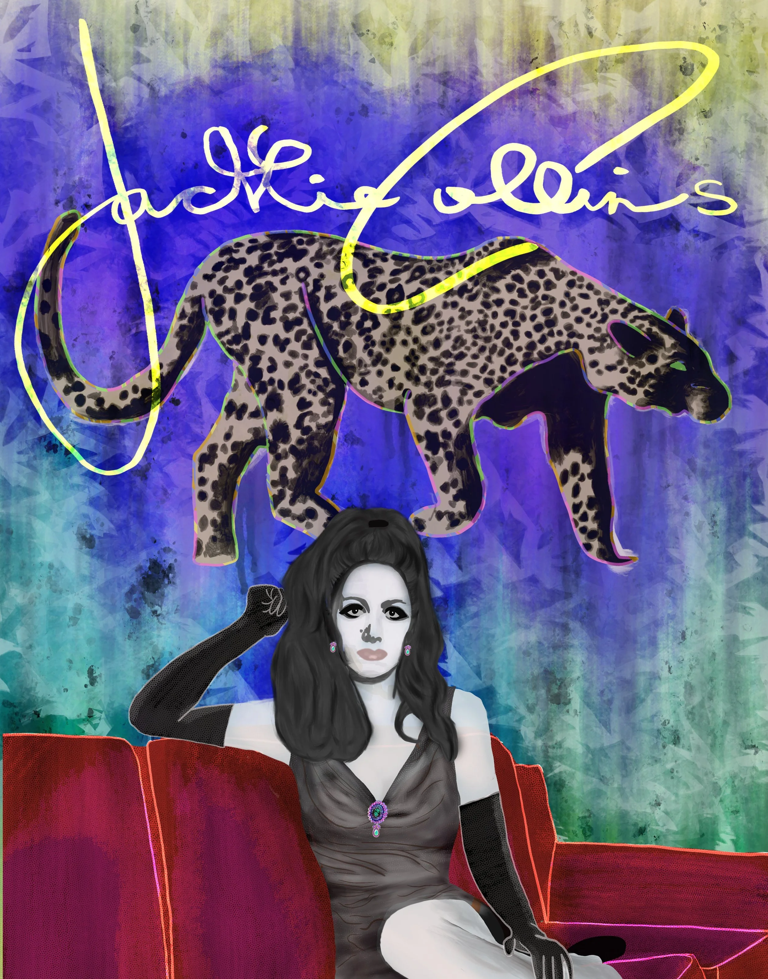 Jackie | digital art - PRINTS AVAILABLE