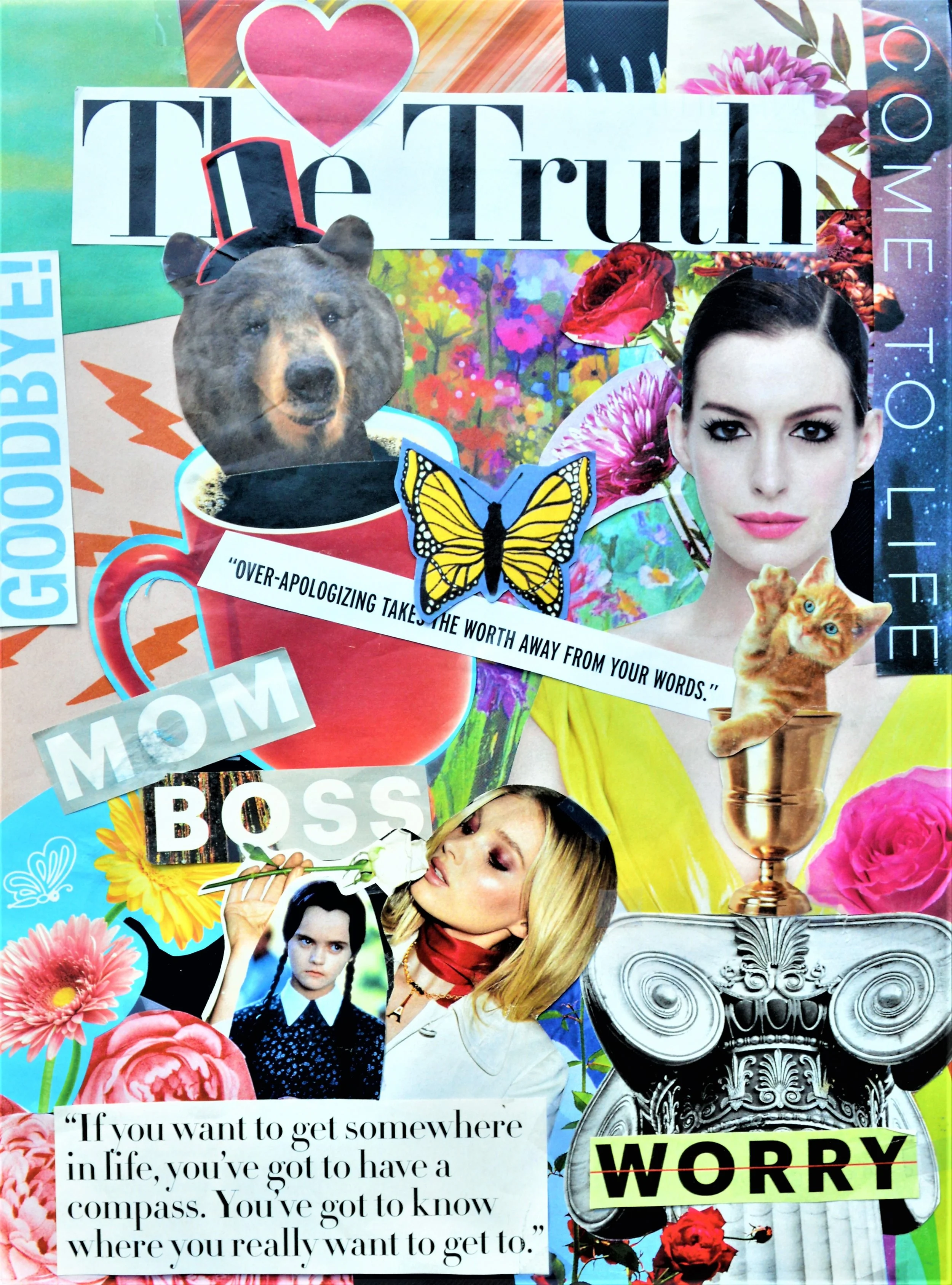 Truth | magazine collage - PRINTS AVAILABLE