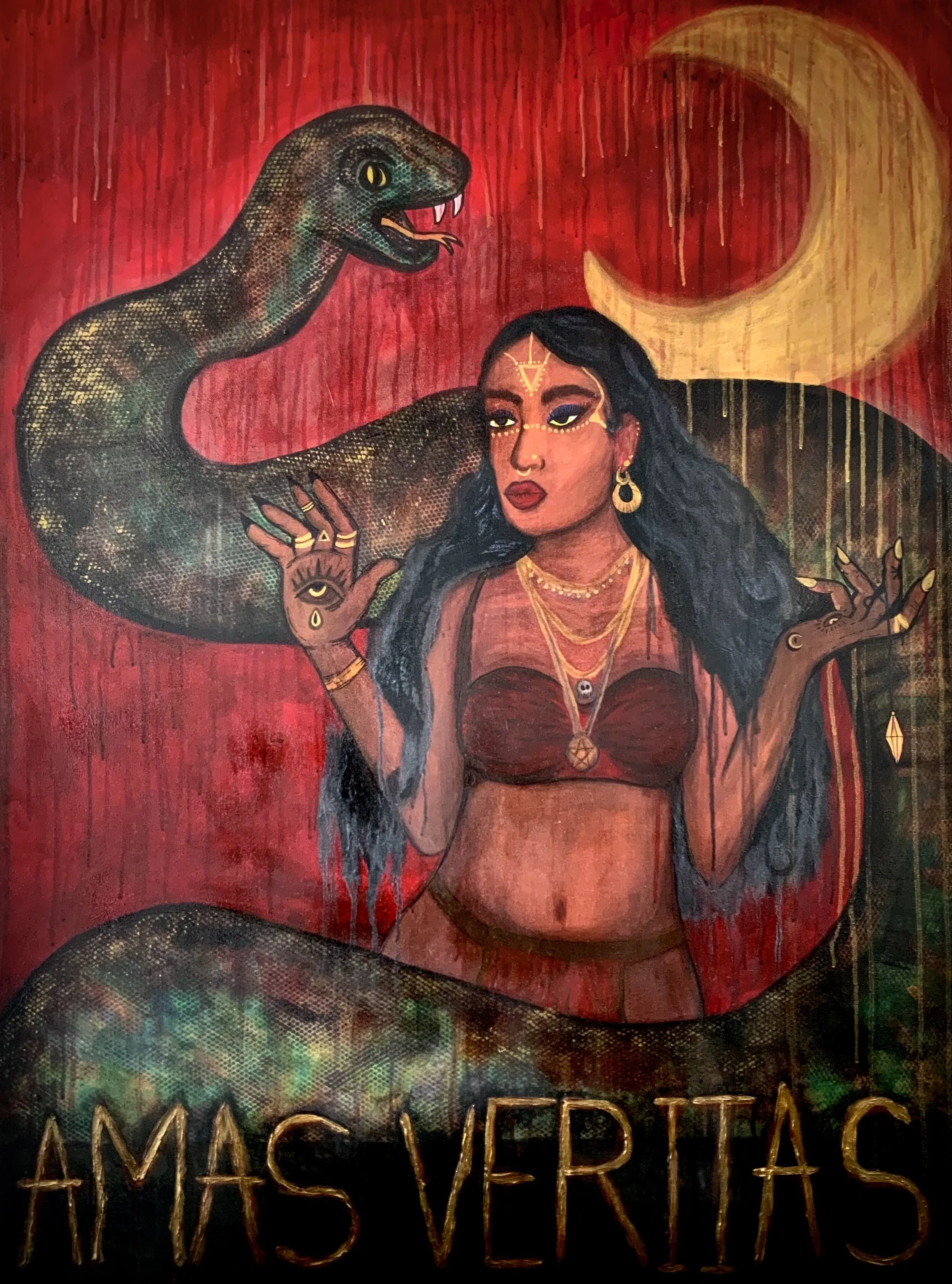 Her | OG FOR SALE | acrylic on 36"x48" canvas