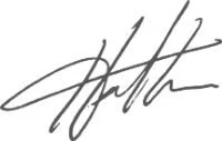 Heather Penny's signature