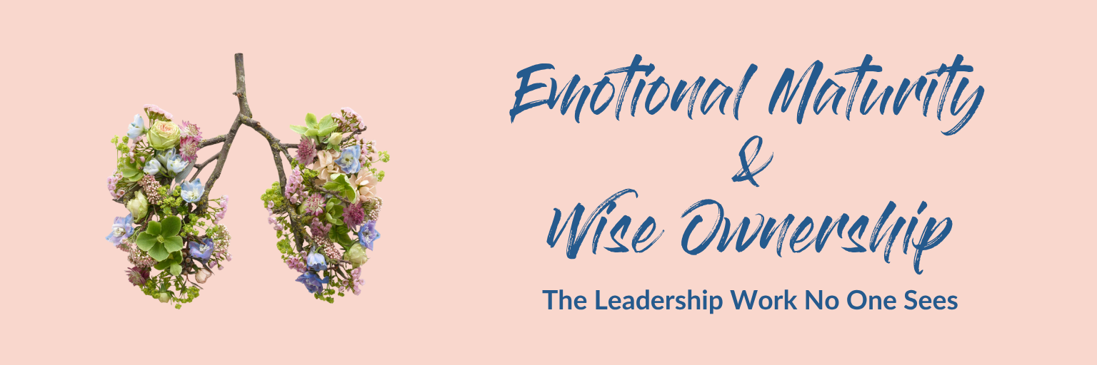 The Leadership Work No One Sees
