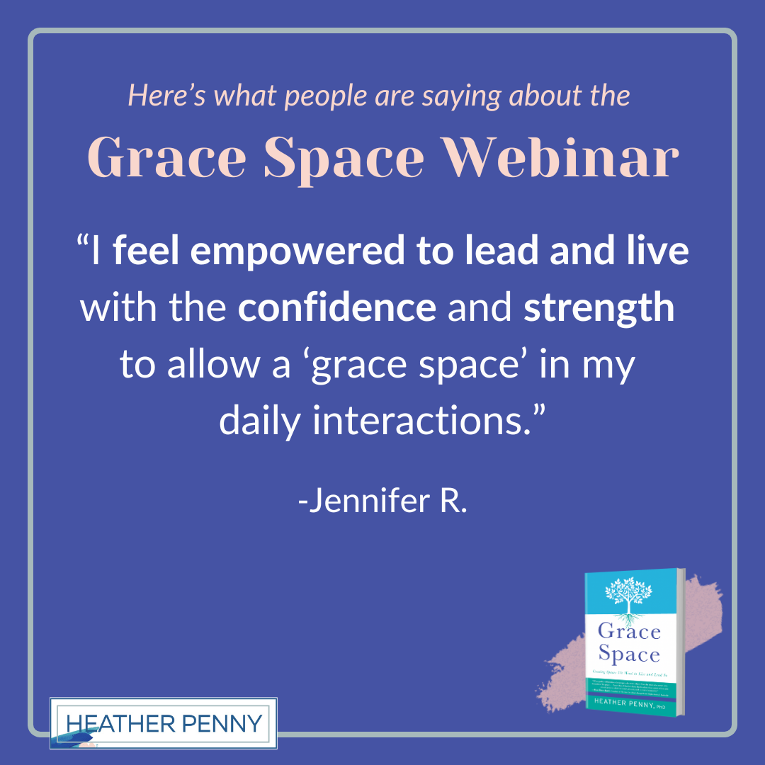 Jennifer R. on the Grace Space Webinar
