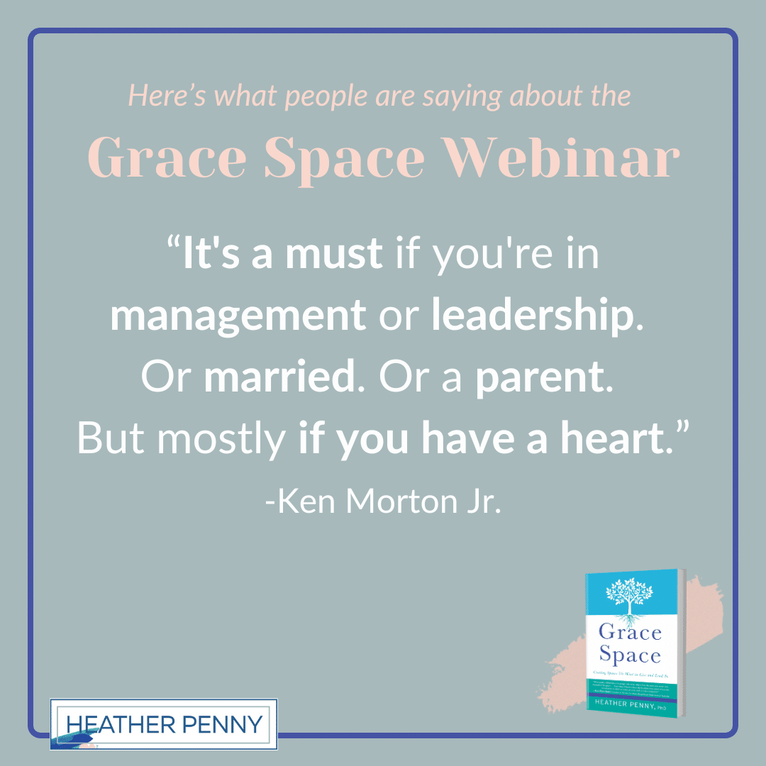 Ken Morton Jr. on the Grace Space Webinar