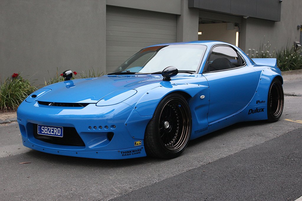 Mazda RX7 FD Rocket Bunny Widebody
