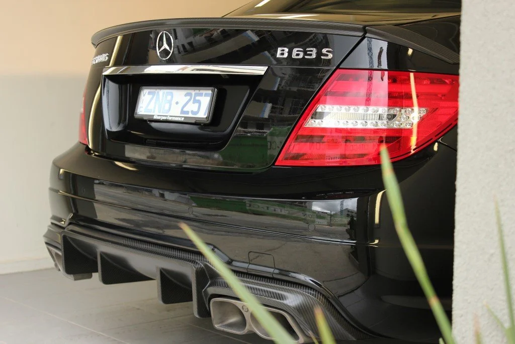 2013 Mercedes Benz C63 AMG Brabus Edition (B63S) - Black