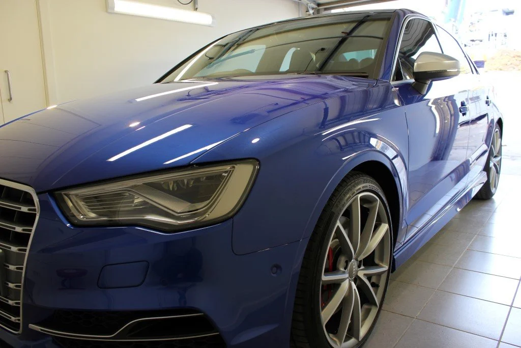 Audi S3 Sedan - Sepang Blue