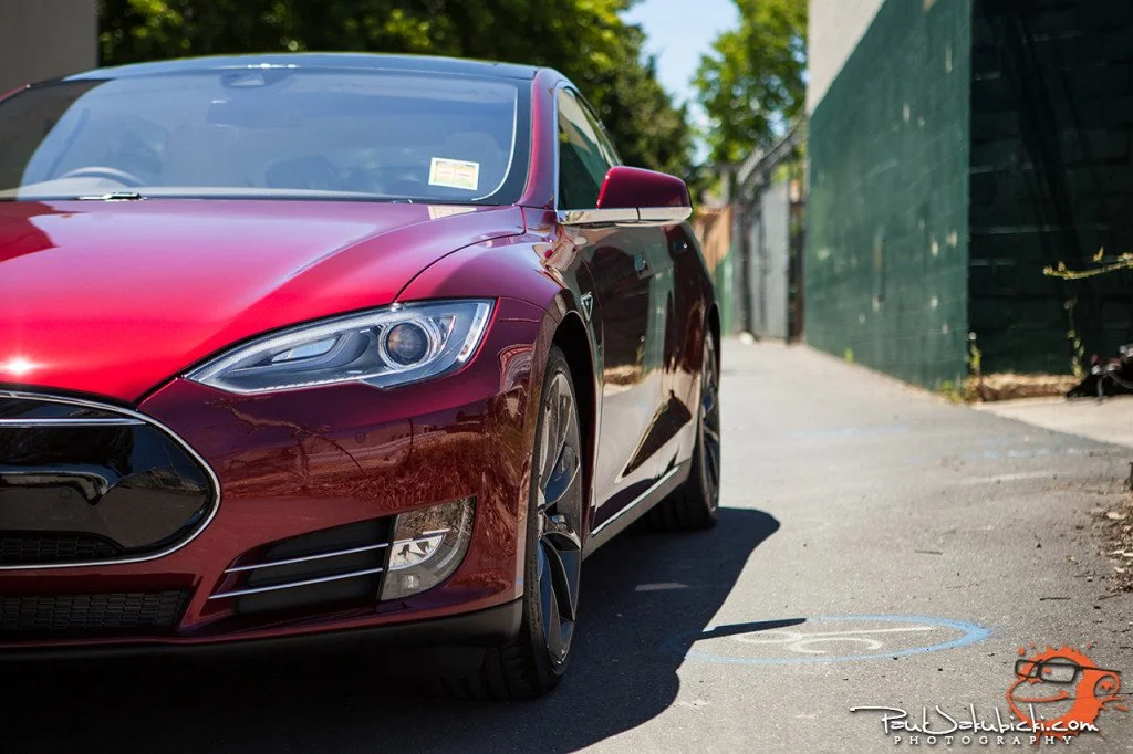 2014 Tesla Model S P85+ Signature Edition - Signature Red