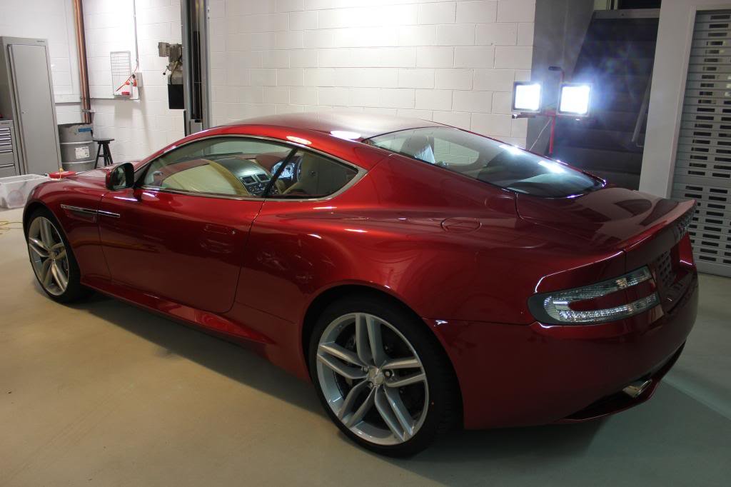2013 Aston Martin DB9 - Volcano Red
