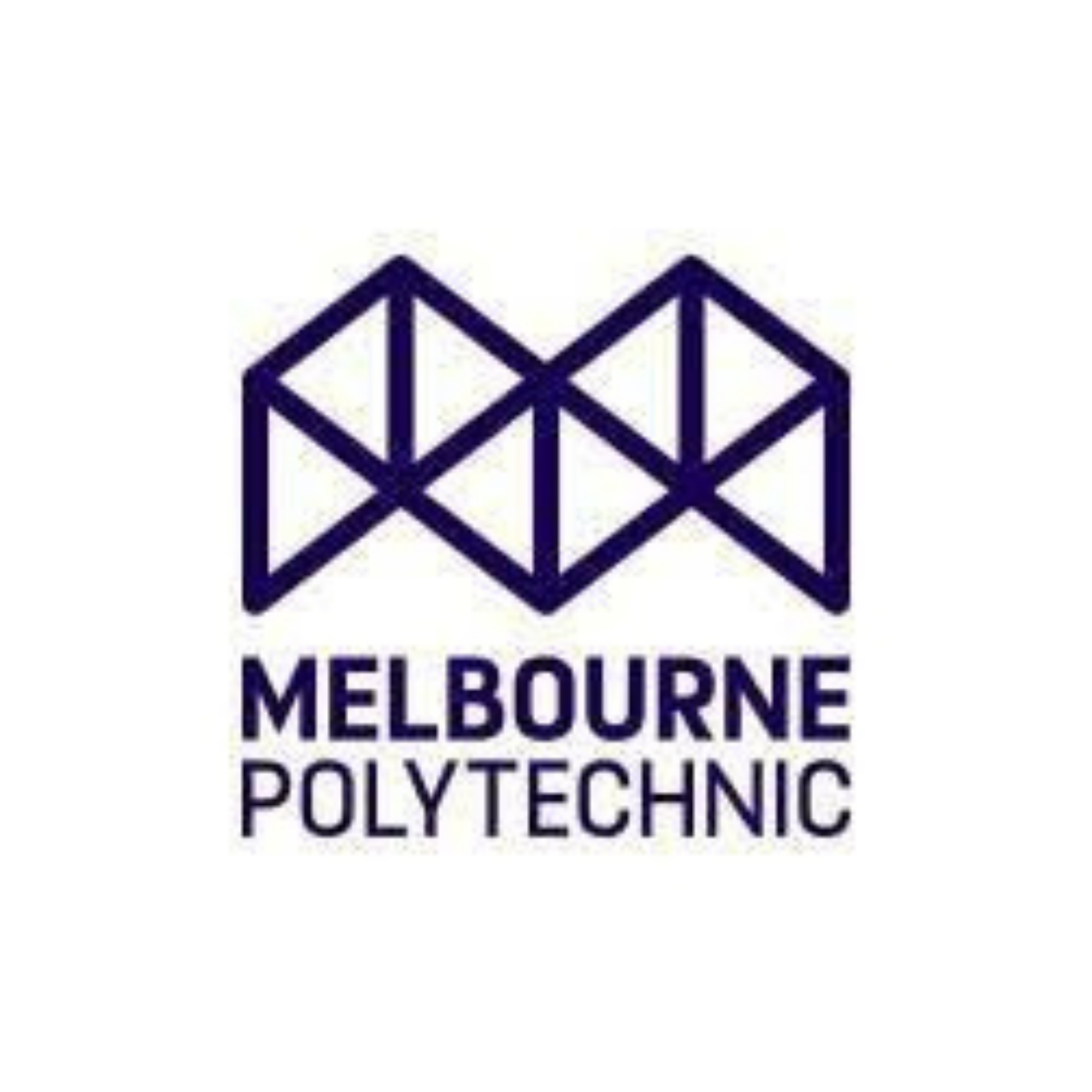 Melbourne Polytechnic logo with a geometric design and the text 'Melbourne Polytechnic' underneath.