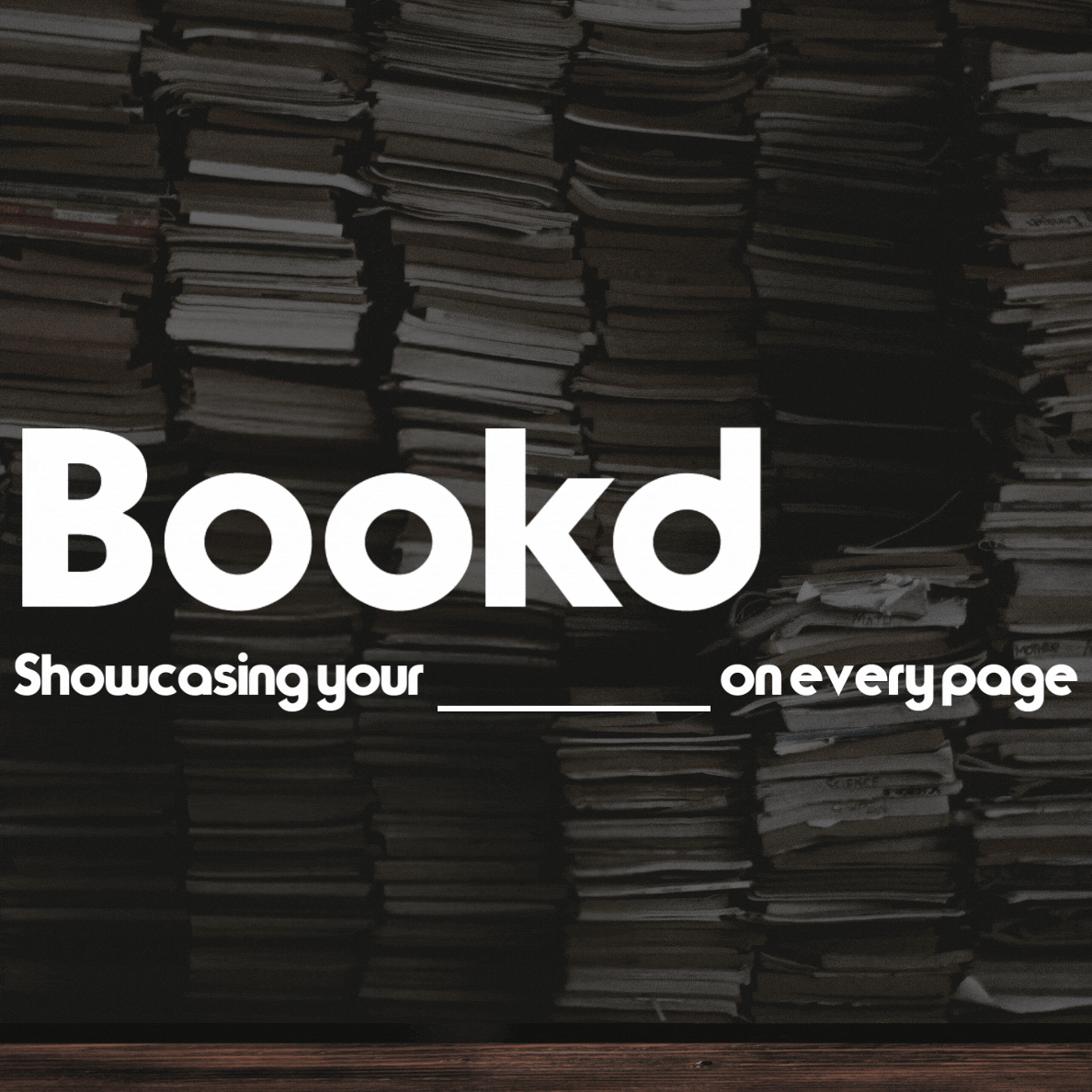 Bookd.us  - Design Only Service