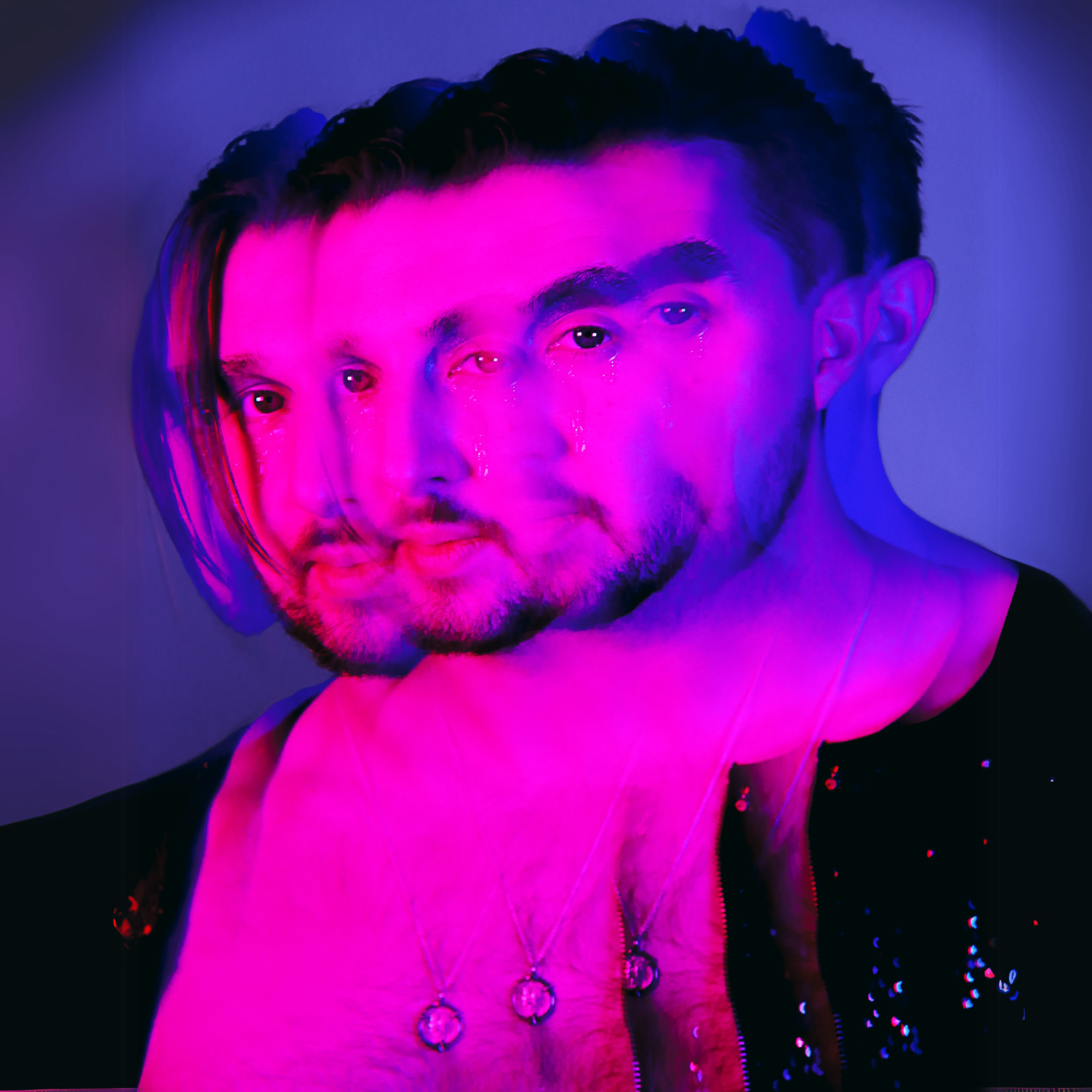 Kai Mann-Robertson Euphoria Artistic Glitter Photoshoot