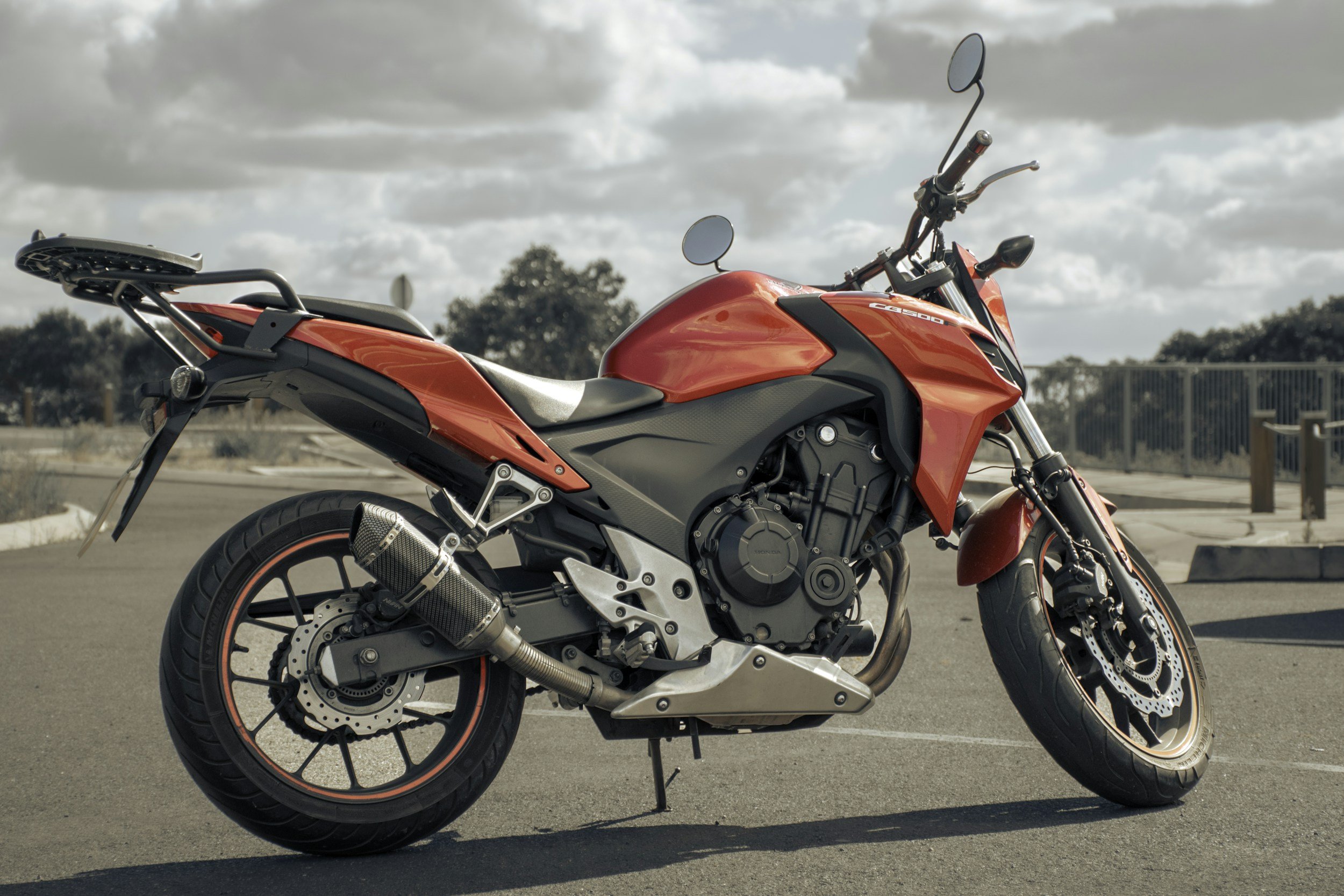 Motorcycle platinum detail polish and paint protection Tampa Florida