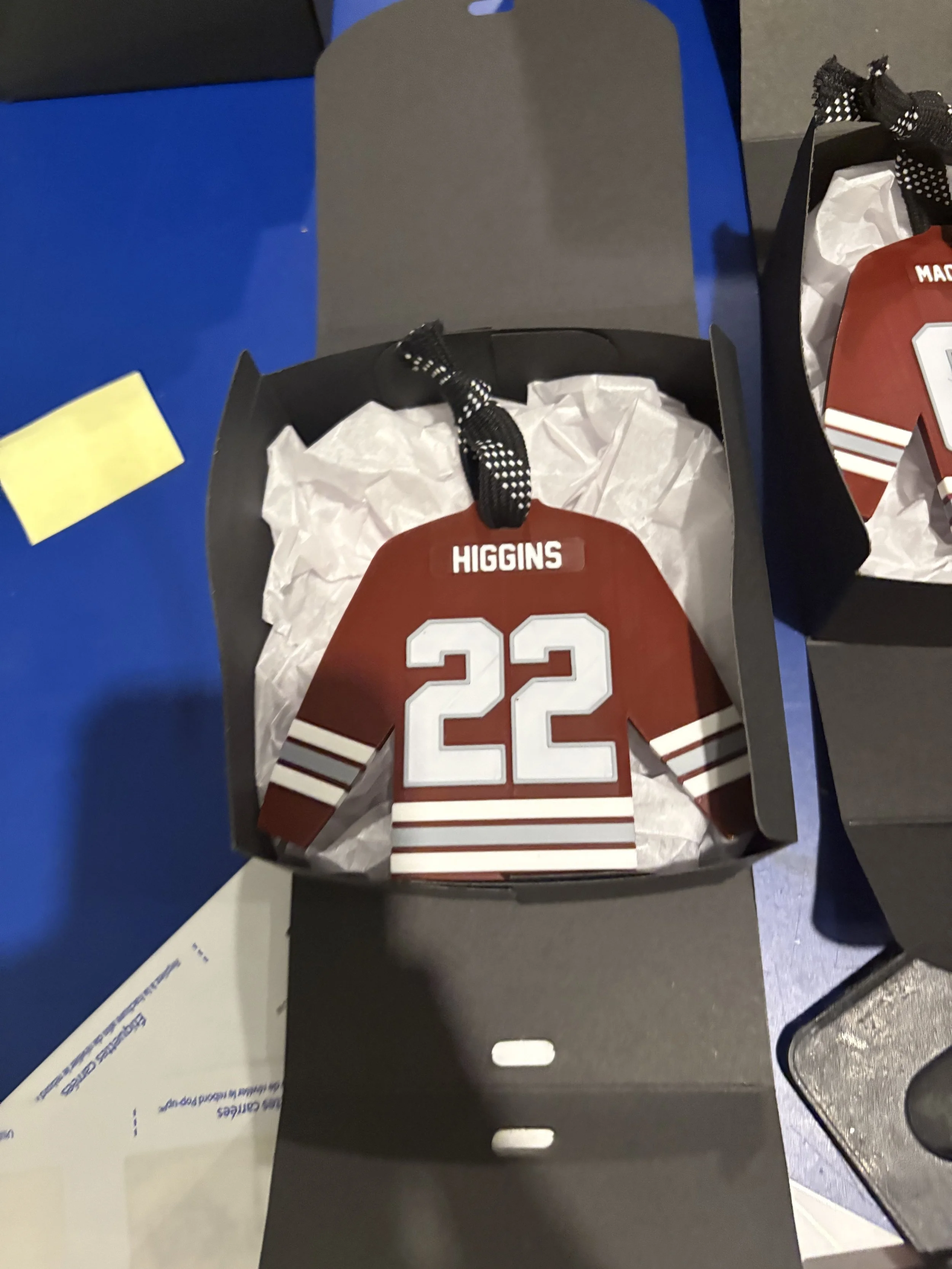 Saint Mary's Mens Hockey team Custom jersey ornaments