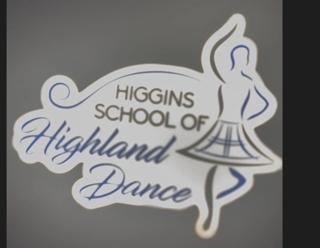Higgins School of Highland Dance Lightbox Sign