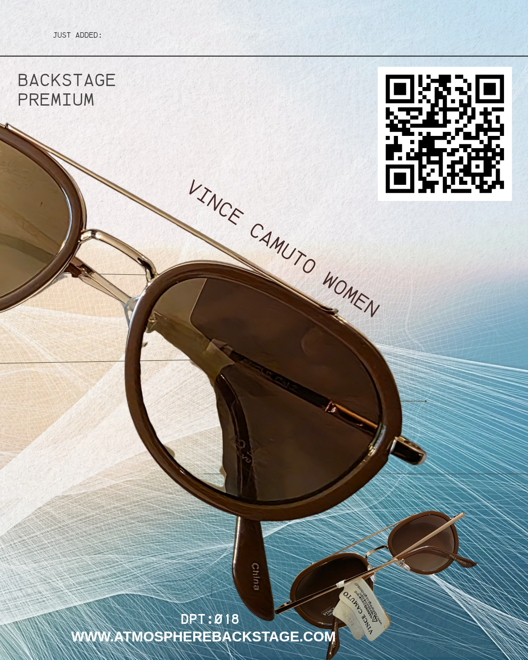 VINCE CAMUTO 100% UV ABSORBTIVE WOMEN/ N60,000.00 Comparable Value $75 save: N45,375.00