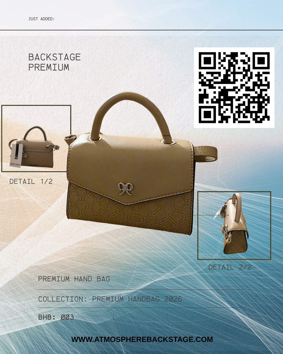 Premium Handbag / N45,000.00 
Comparable Value $50 save: N10,000.00