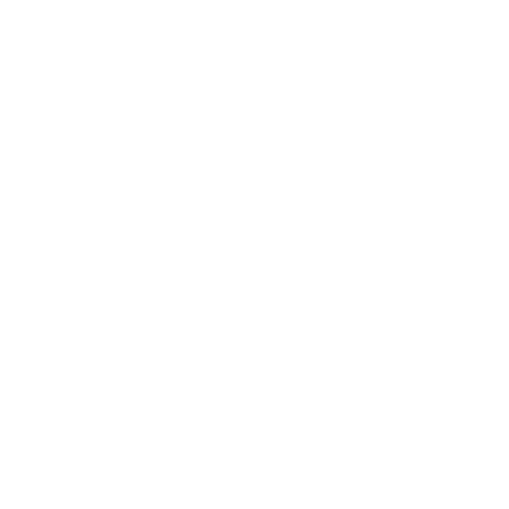 Line drawing of a vintage microphone inside a circular frame on a black background.