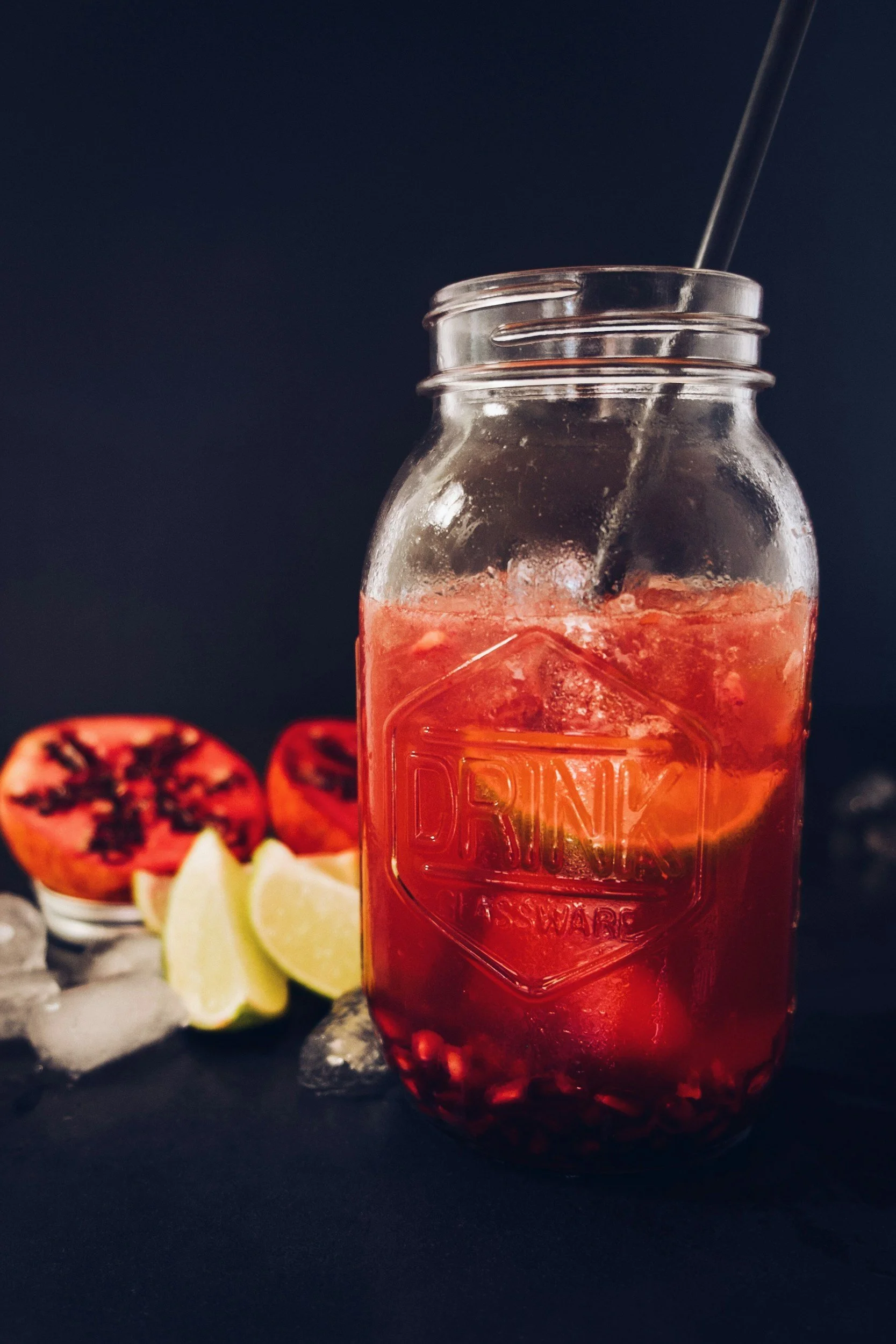 The Hormone Sparkler — A Pomegranate Mocktail for Hormone Support in Menopause