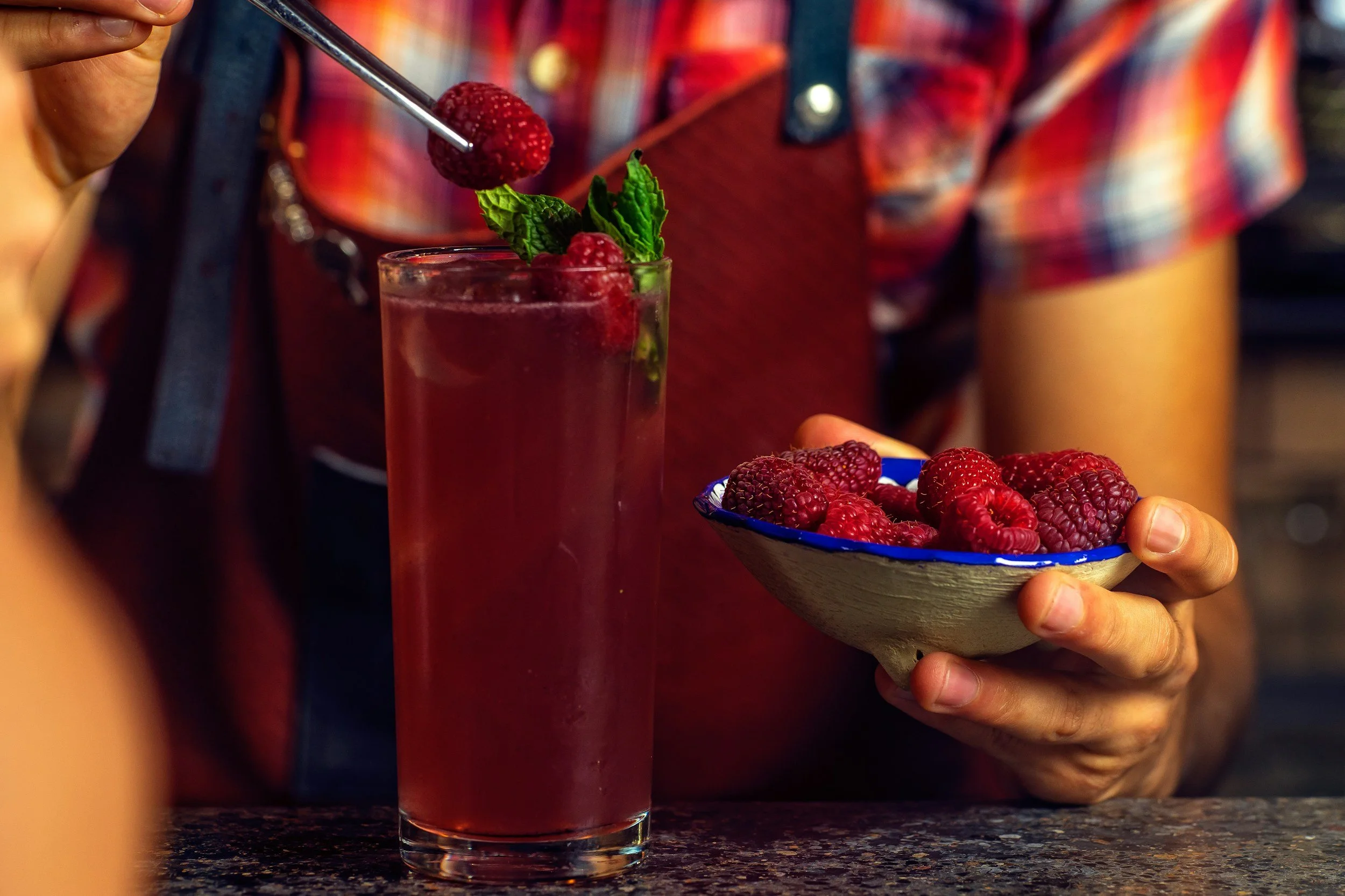 The Berry Antioxidant Fizz — A Blueberry Blackberry Mocktail for Brain Health in Menopause