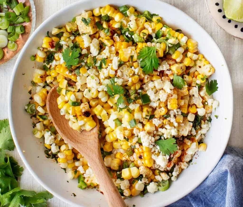 Menopause Recipe Makeover: Street Corn Salad