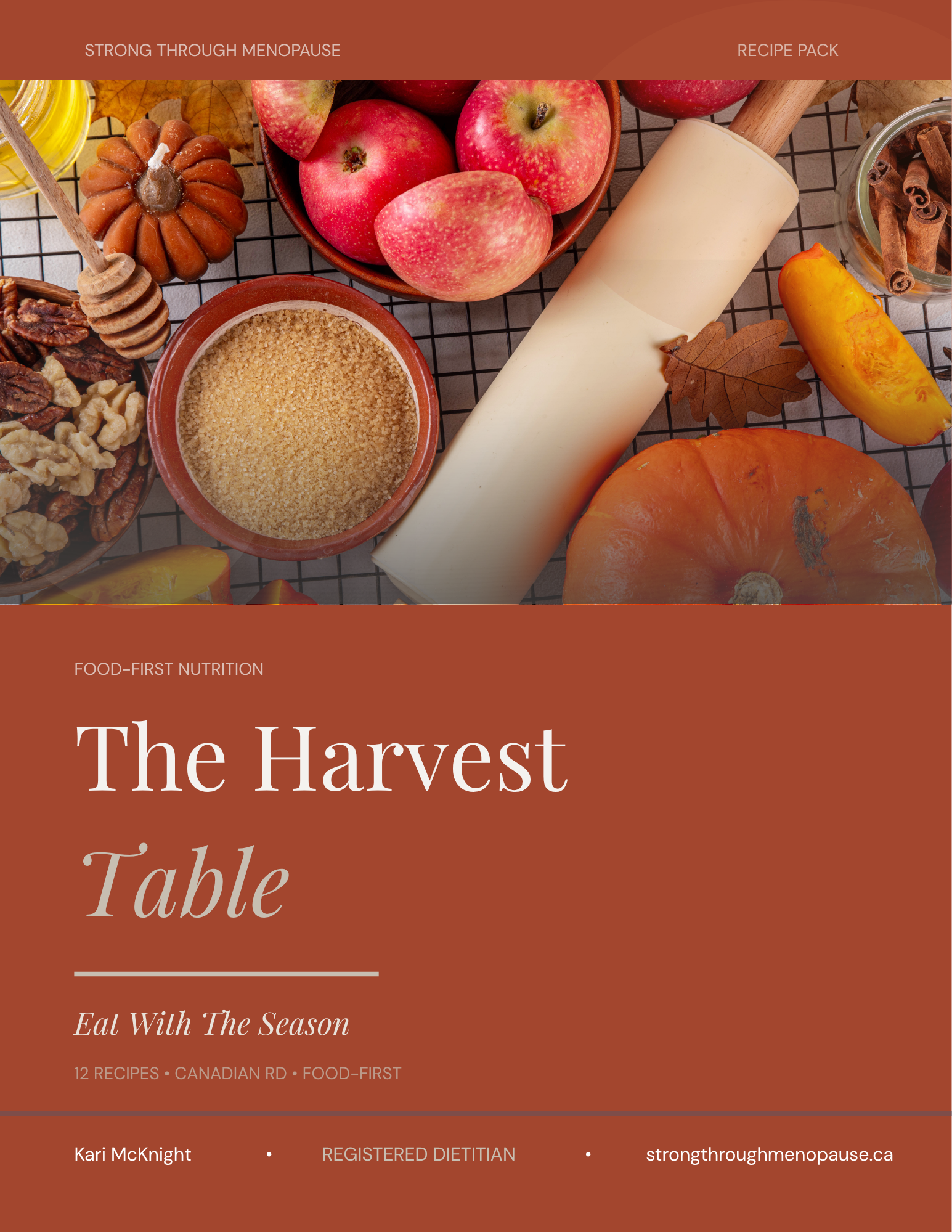The Harvest Table — Eat With The Season Recipe Pack