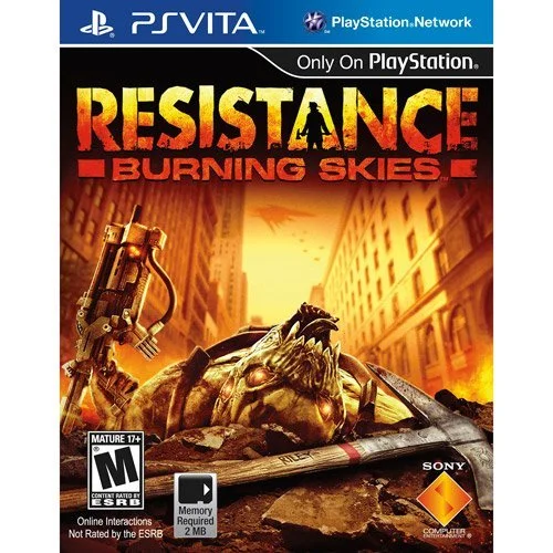Resistance Burning Skies PSVITA