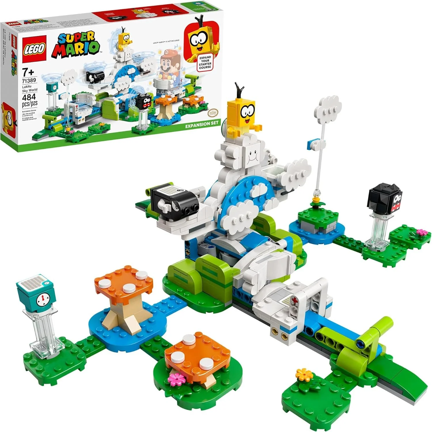 LEGO Super Mario Lakitu Sky World Expansion Set 71389