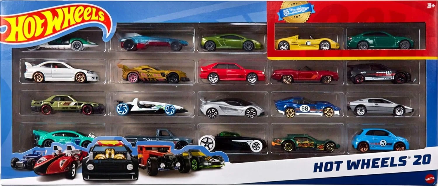 Hot Wheels Toy Cars 20-Pack