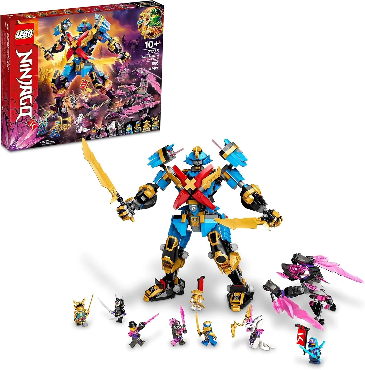 LEGO NINJAGO Nya's Samurai X MECH Action Figure 71775