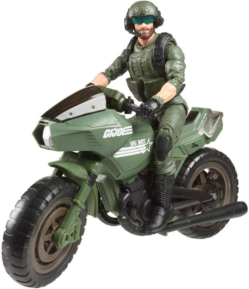 GI Joe Classified Series: Alvin "Breaker" Kibbey with Ram Cycle