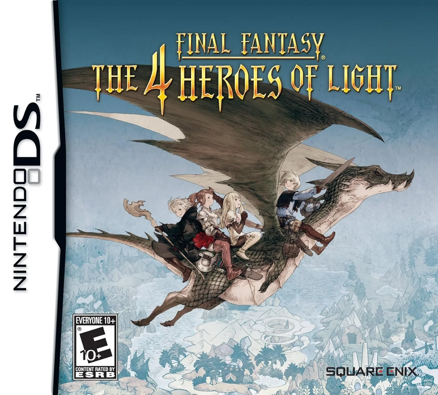Final Fantasy The 4 Heroes of Light Nintendo DS