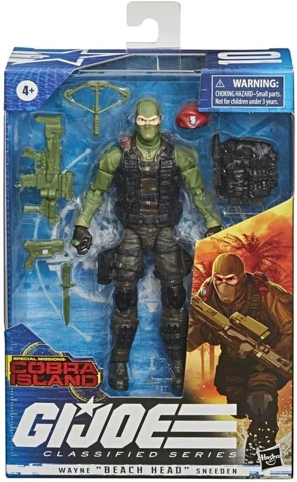 GI Joe American Hero Classified Series Beach Head Figure