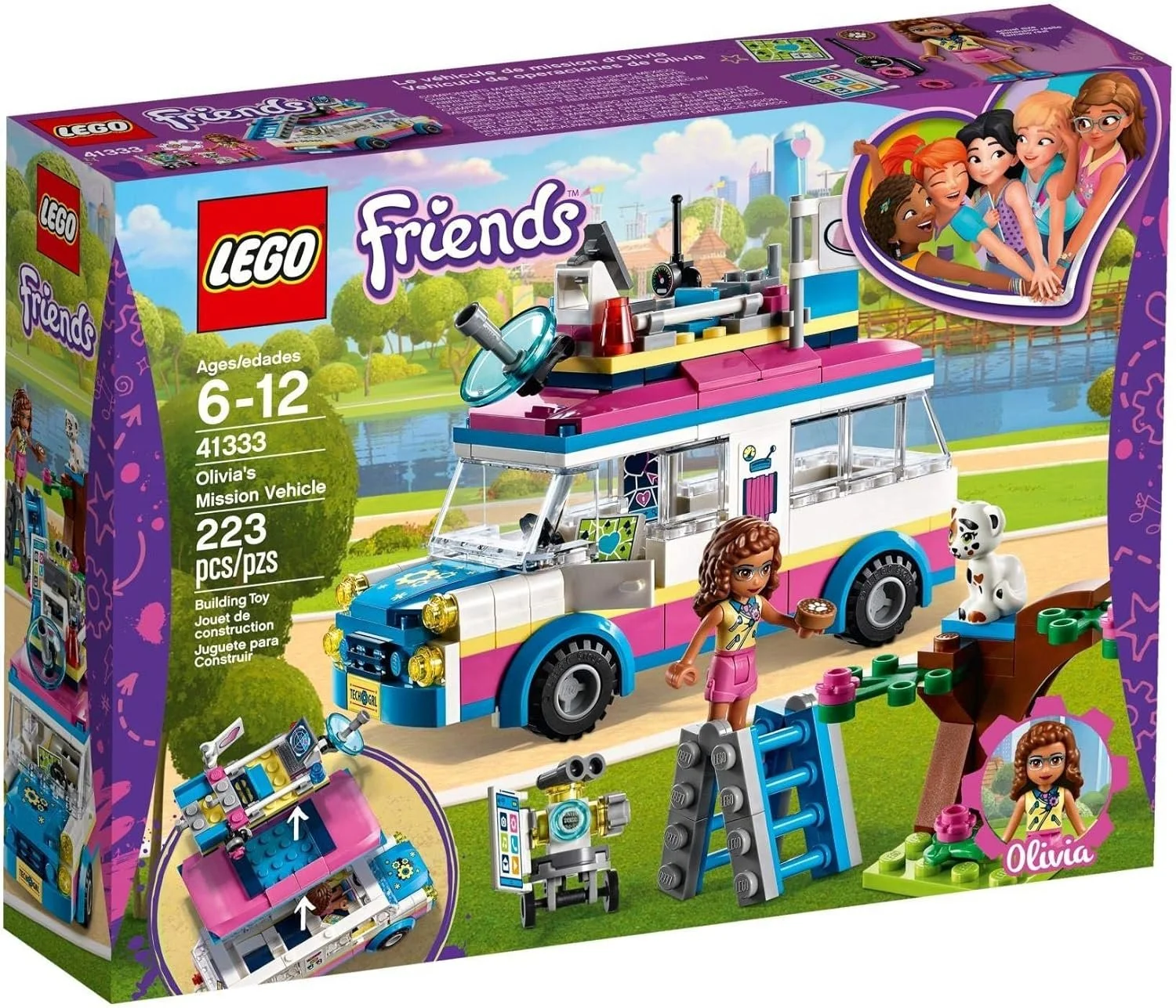LEGO Friends Olivia’s Mission Vehicle 41333