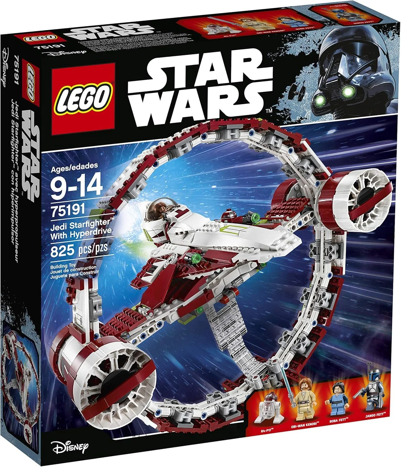 LEGO Star Wars Jedi Starfighter with Hyperdrive 75191