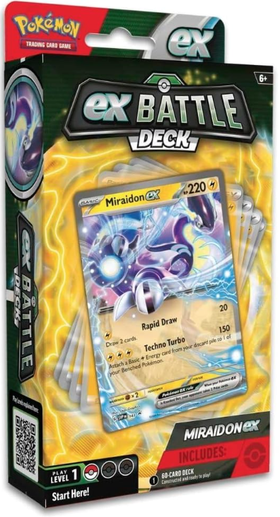 Pokemon Miraidon EX Battle Deck