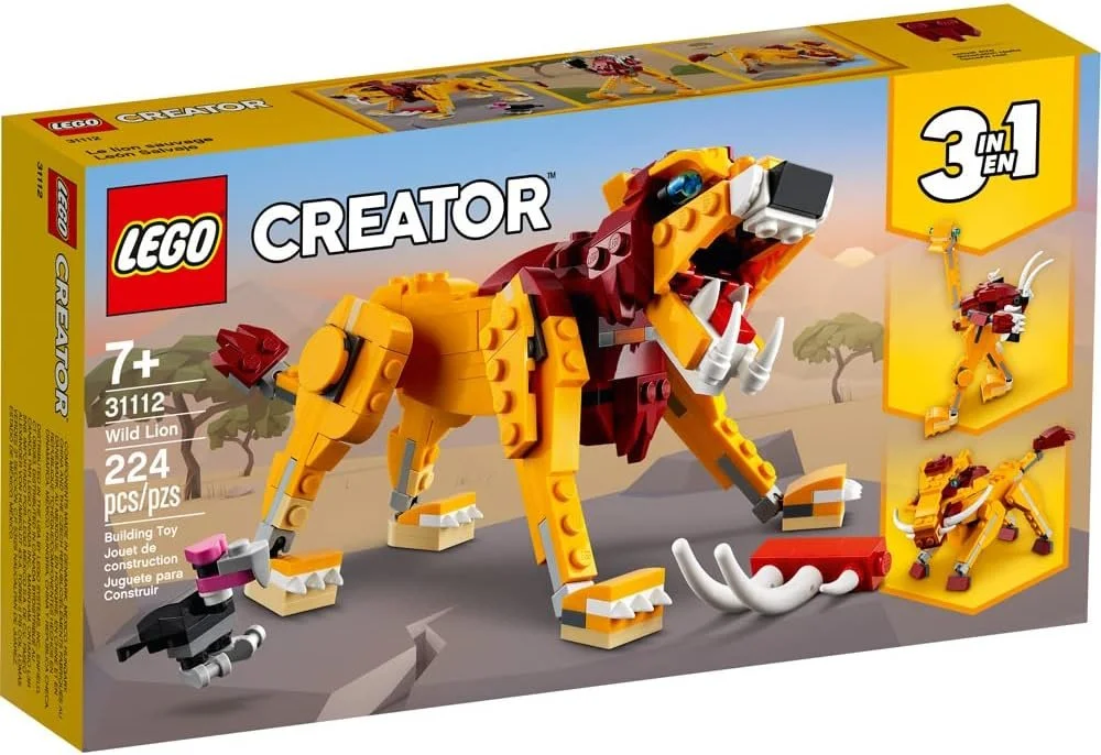 LEGO Creator 3in1 Wild Lion 31112