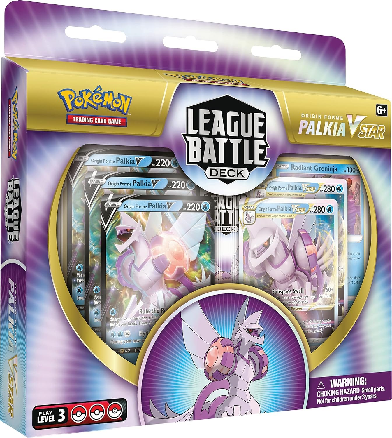 Pokémon TCG Origin Forme Palkia VSTAR League Battle Deck