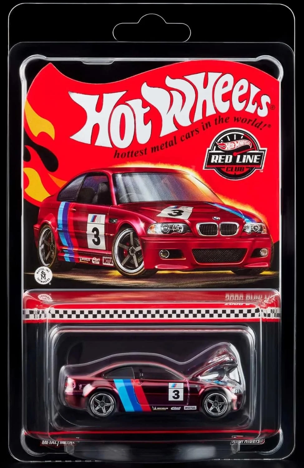 Hot Wheels 2006 BMW M3 Red 2025 Collectors RLC