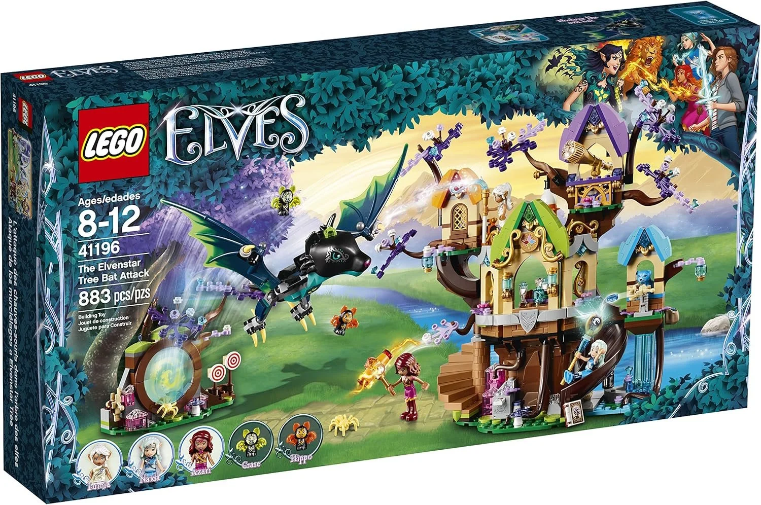 LEGO Elves The Elvenstar Tree Bat Attack 41196