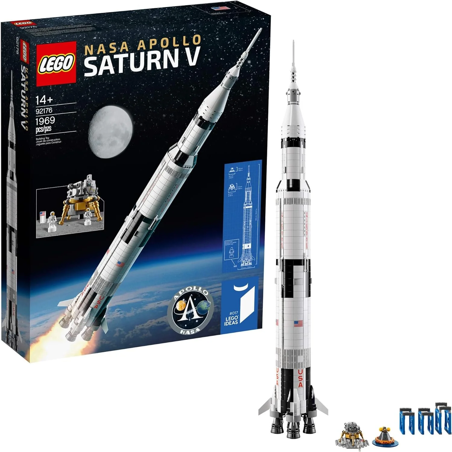 LEGO Ideas NASA Apollo Saturn V 21309