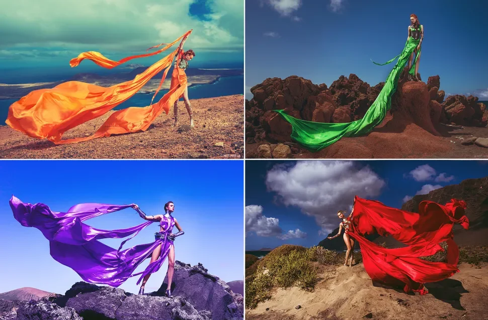 MISS ANIELA - CASCADE OF COLOUR | STUDIO ASSISTANT