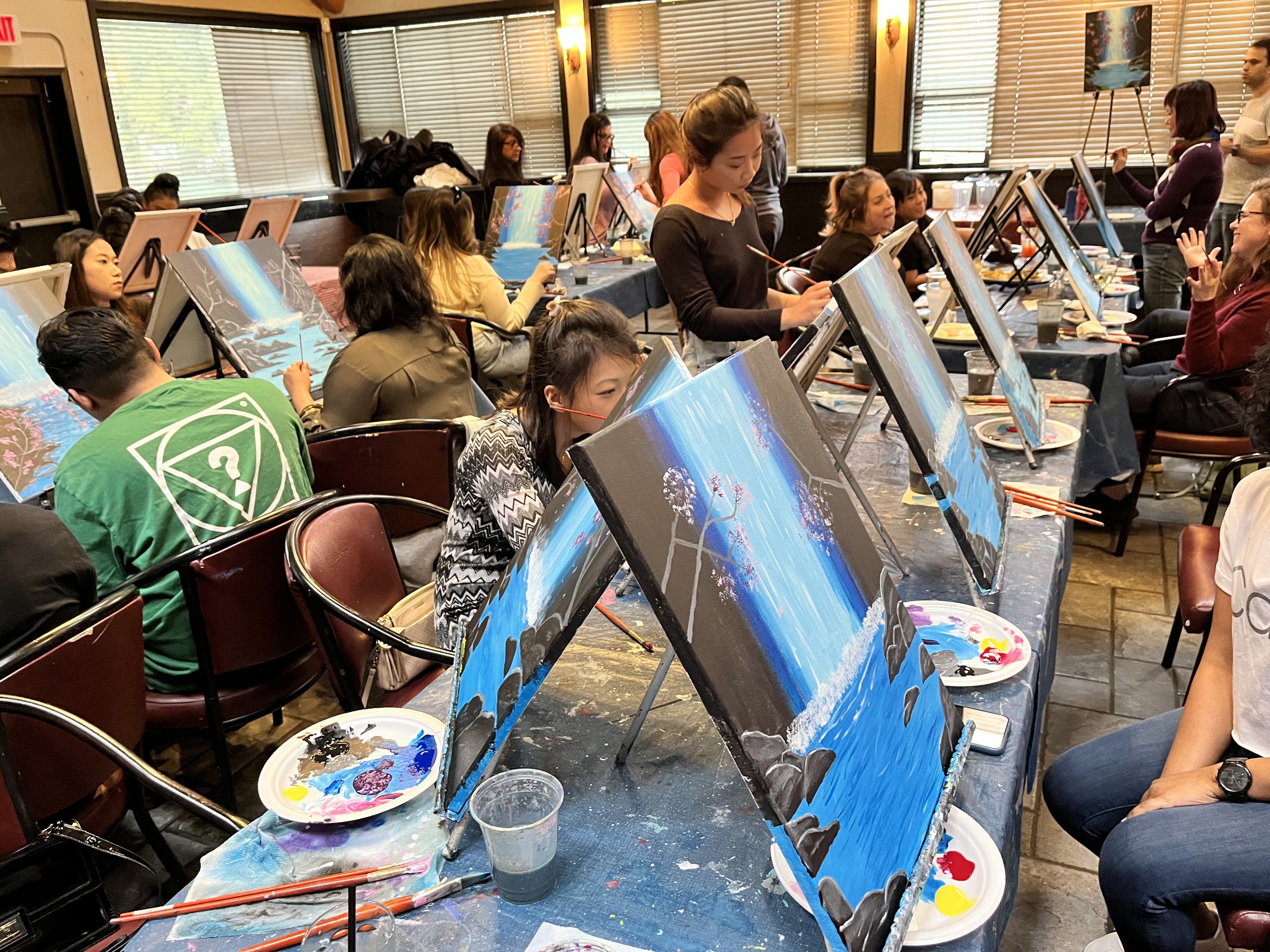 2021 Team Event Paint Night