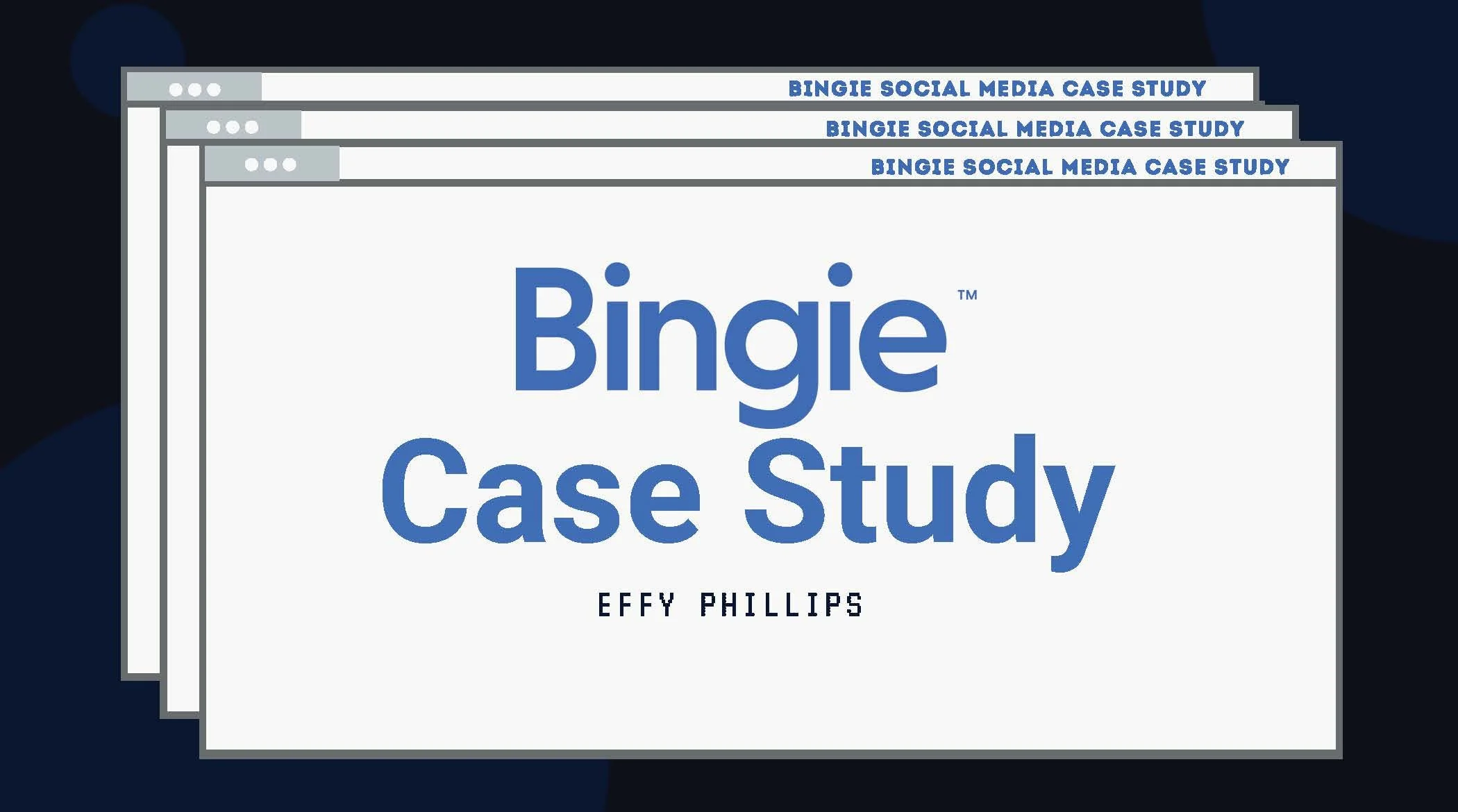 Bingie - Social Media Case Study
