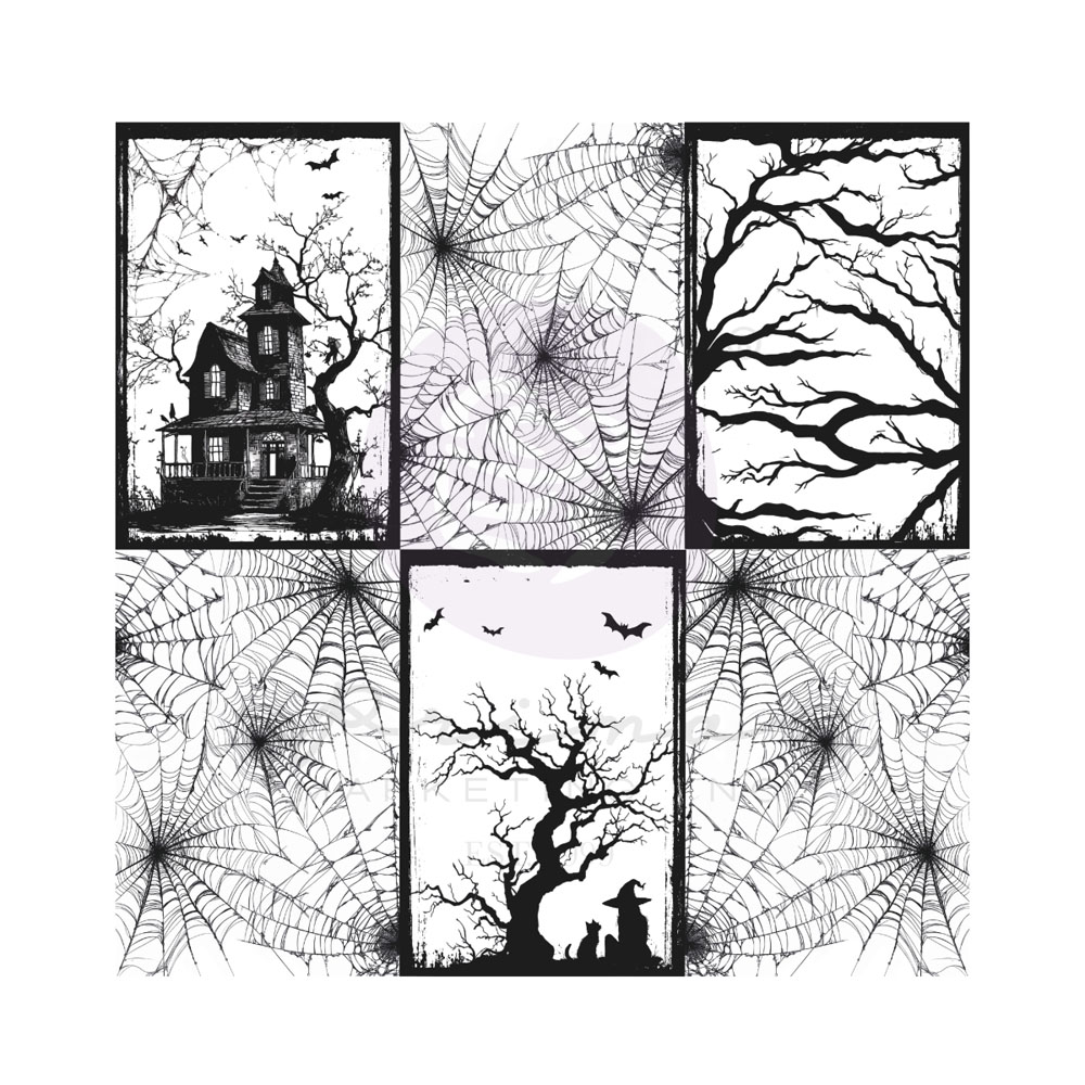 Prima Made of Magic Printed Acetate Sheet — 12 x 12 Inches