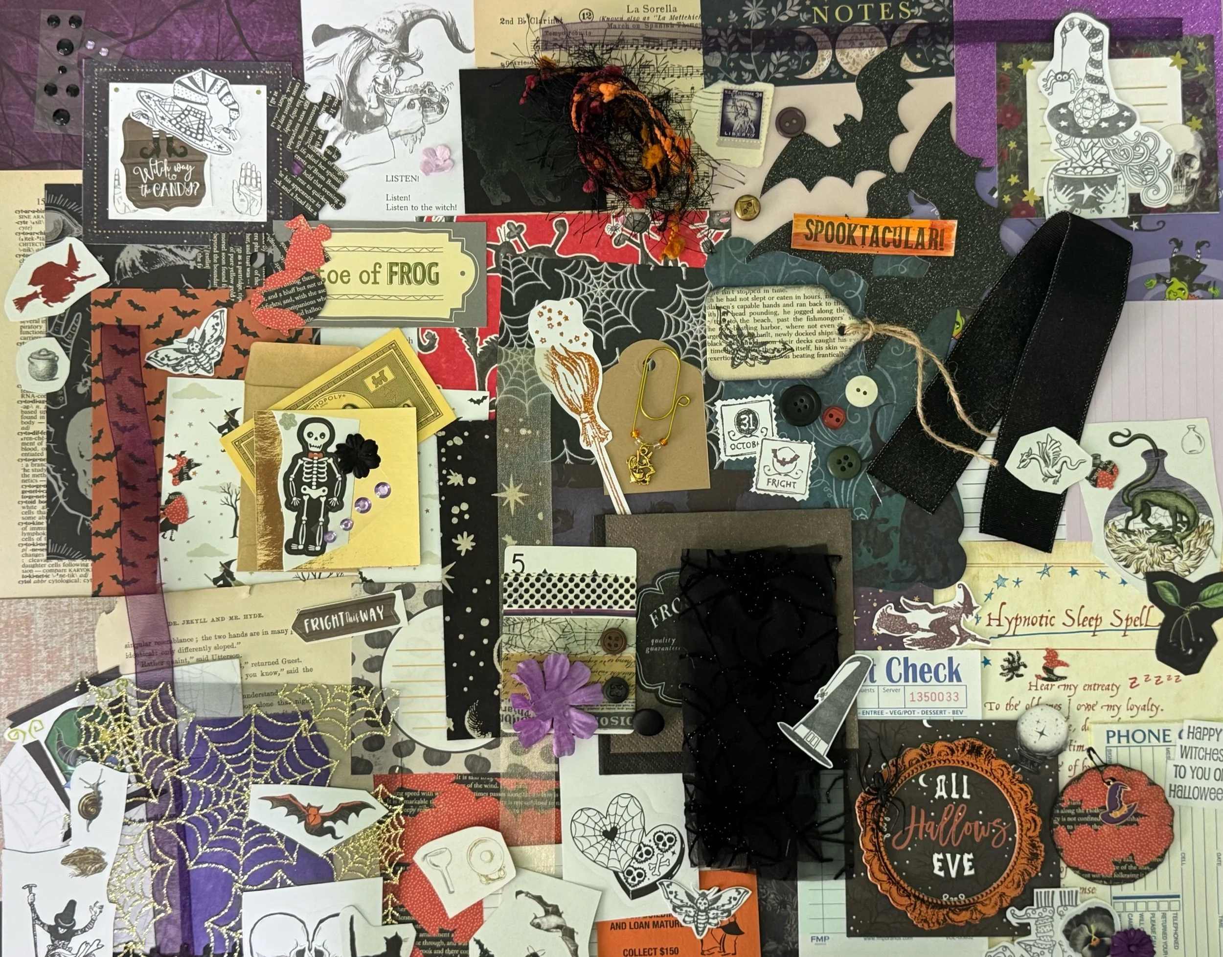 Witching Hour Mini Junk Journal Kit